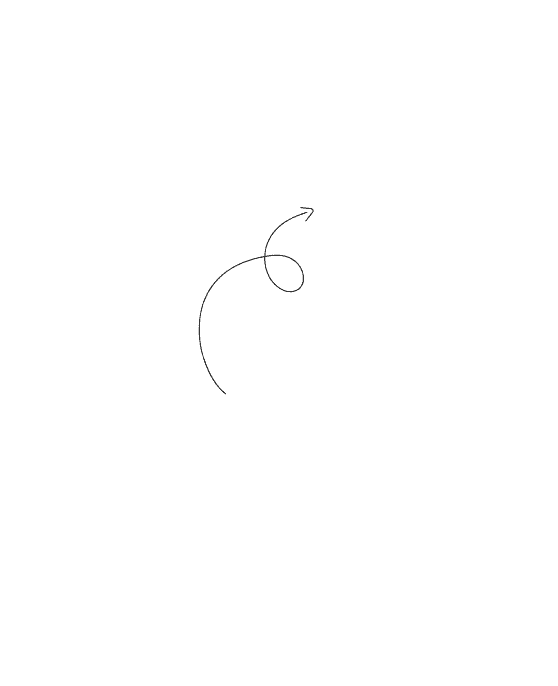Arrow to next section