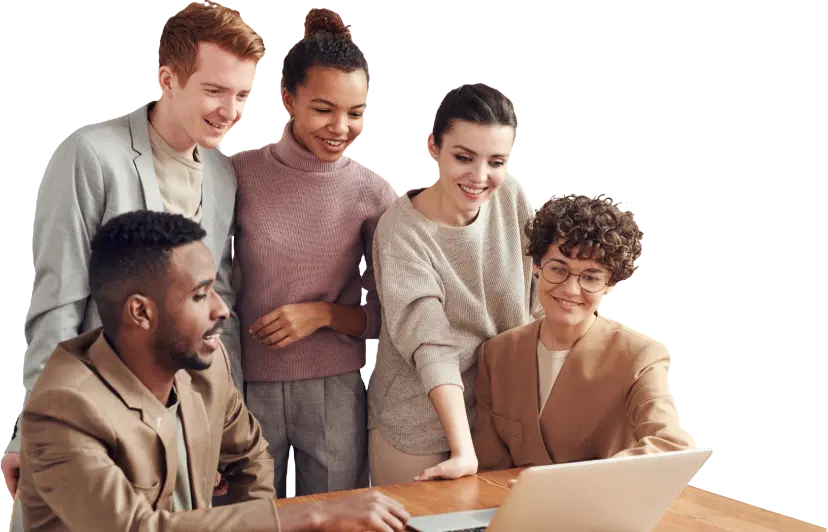 Group of people collaborating