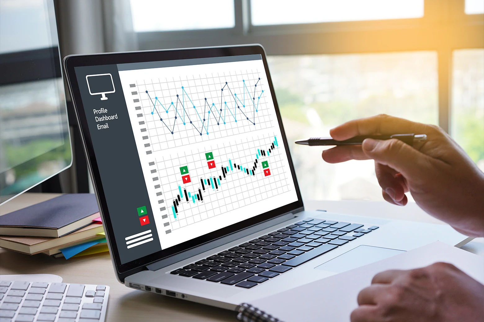 Customer profile user interface